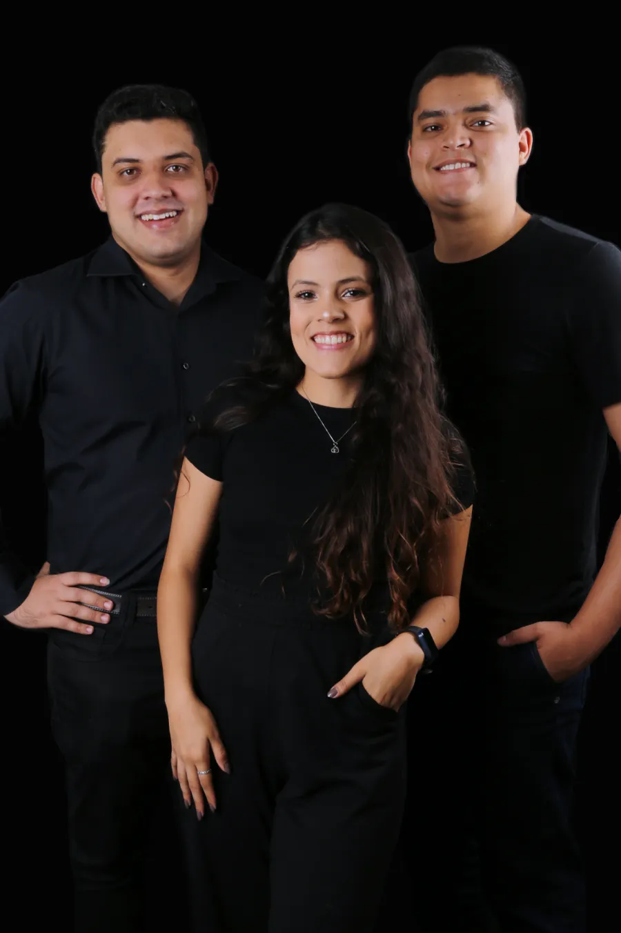 Equipe fundadora da Arcanjo Mídias